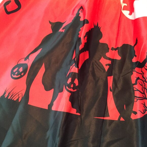 Rosegal Halloween Cold Shoulder Trick or Treaters Moon Bats Dress Size 1X NWT  M - Picture 2 of 13